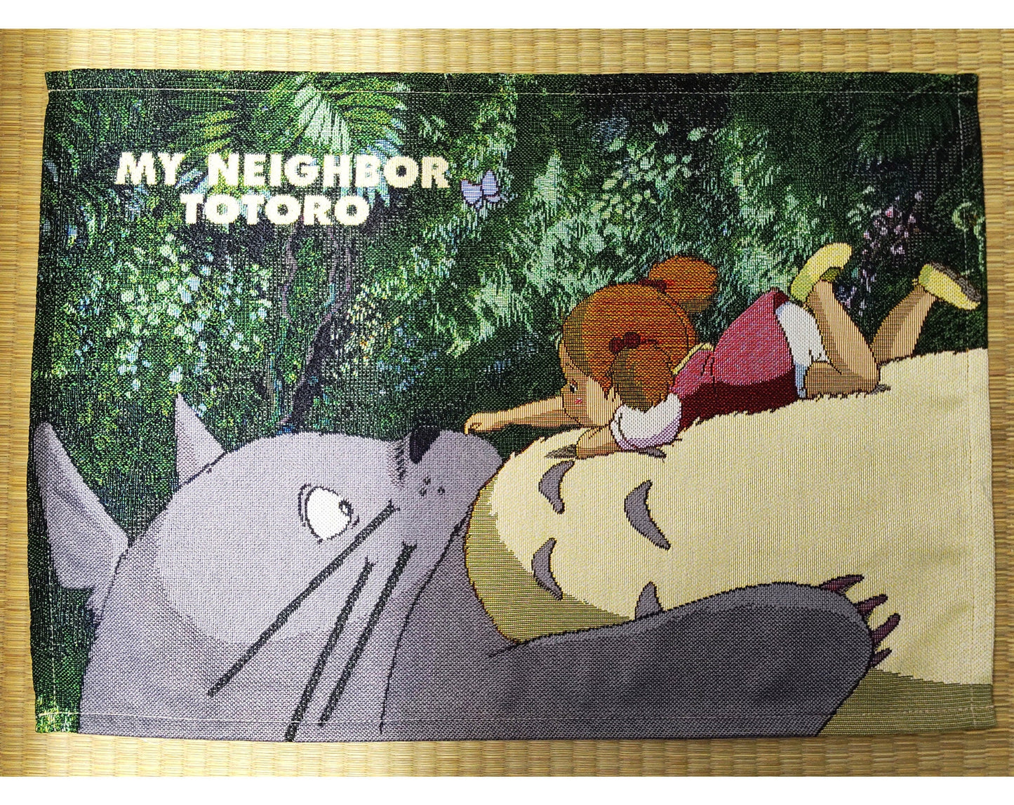 My Neighbor Totoro Place Mat • Weave Gobelin • Tapestry