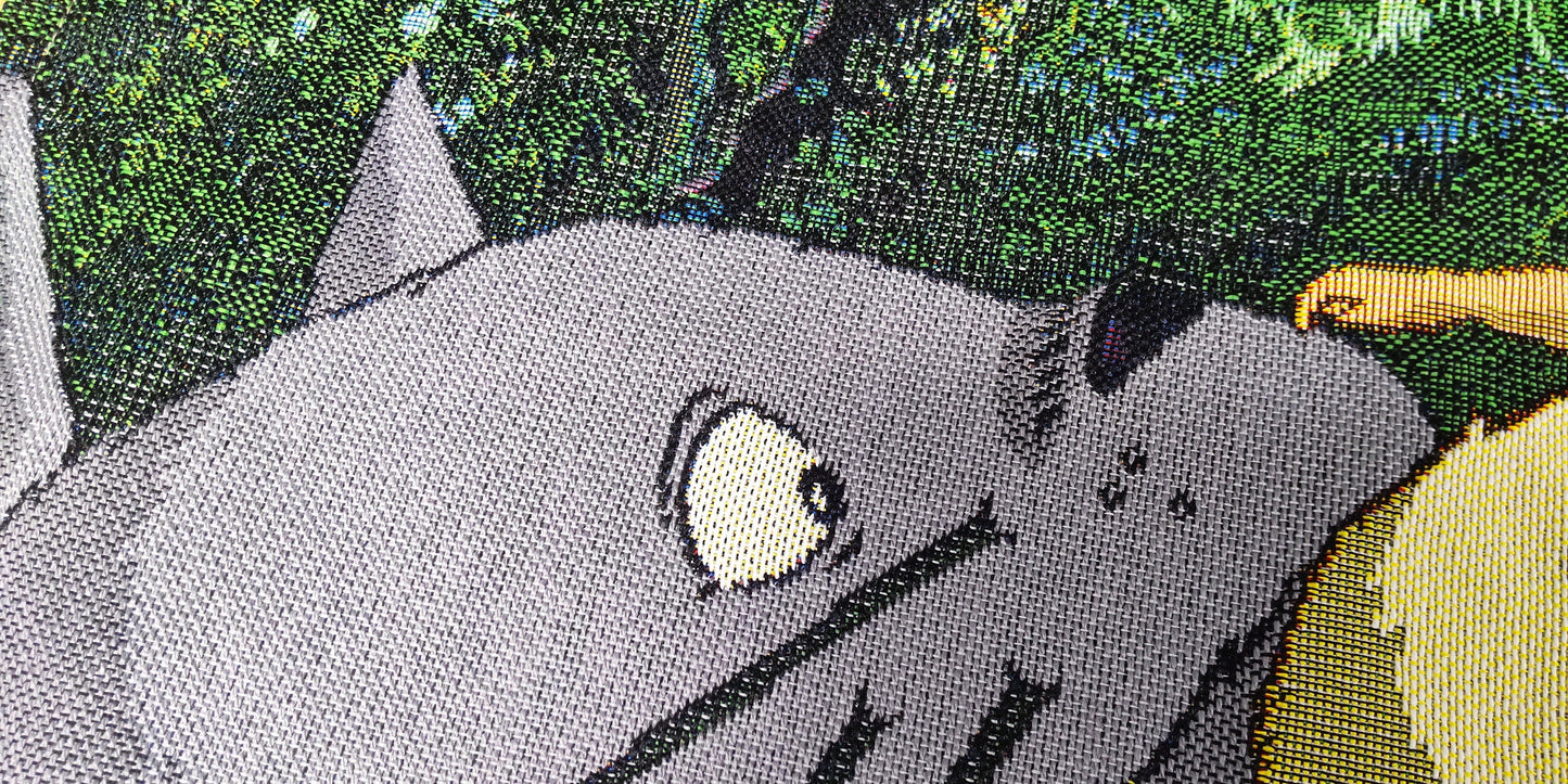 My Neighbor Totoro Place Mat • Weave Gobelin • Tapestry