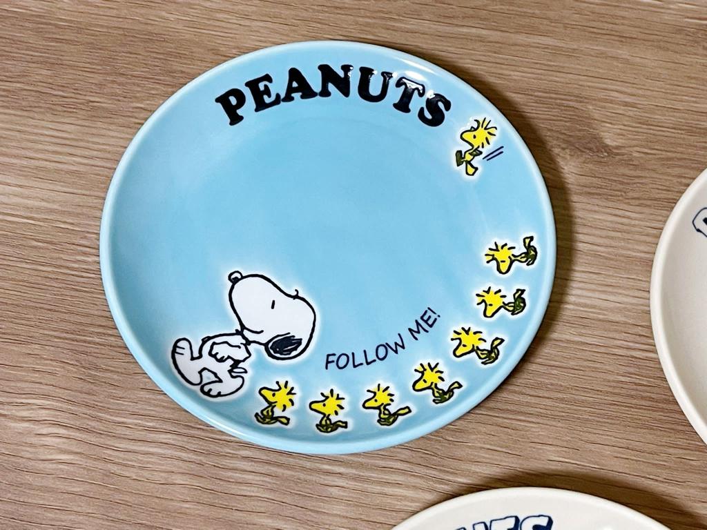 Set of 5, Snoopy Japan Macaron Color Appetizer Plates Peanuts Charlie Brown | Snoopy Best Friend Rare Collectable Tapas Tableware Giftbox