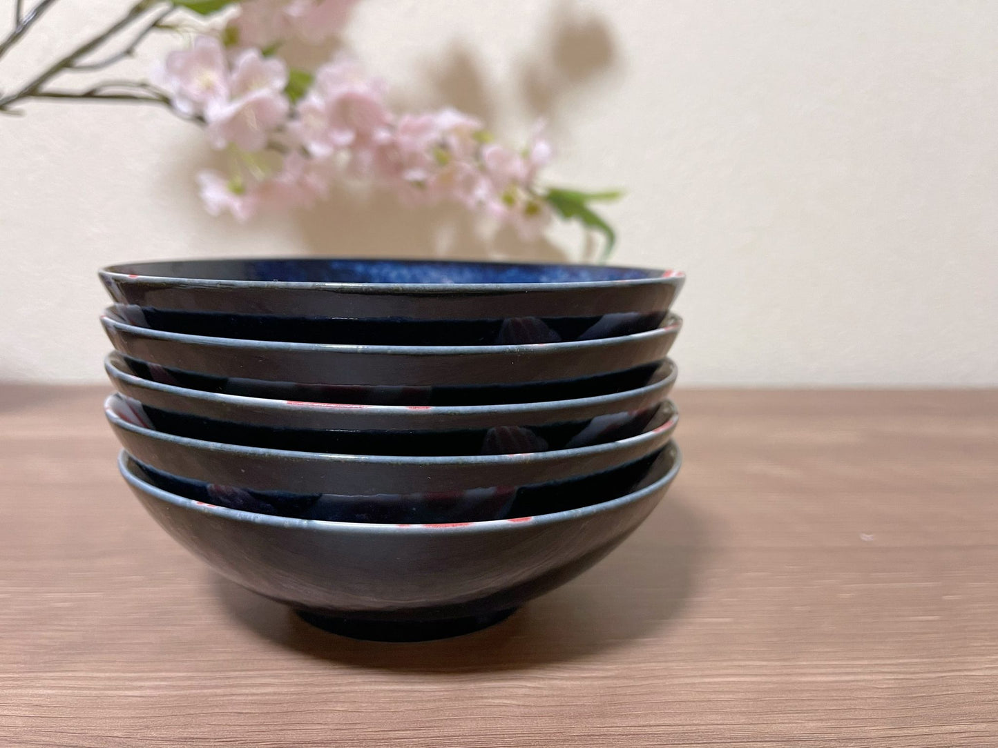 Set of 5, Koi Fish Plate Japanese Mino Ware Made in Japan Tableware Set handmade Salad Bowl/ Pickle Olive Dish/Ice Cream Bowl