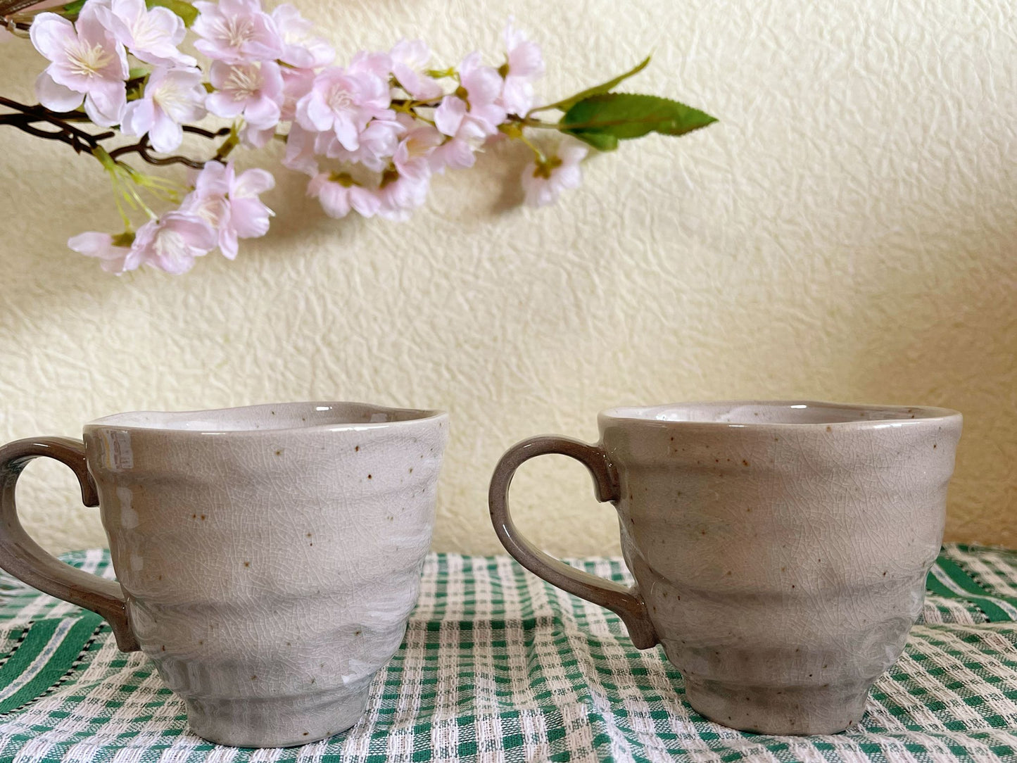 Set of 3,Japanese Kutani Ware Ceramic Coffee Mug Gift Set, Owl Tea Cup/Coffee Mug,Blessing Lucky Pattern Pottery Mug