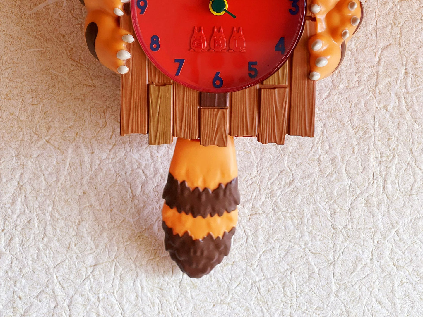 Original Ghibli Studio Catbus Pendulum Clock • My Neighbor Totoro Wall Hanging / Home Decor Art / Interior Design • Ghibli Anime Gift