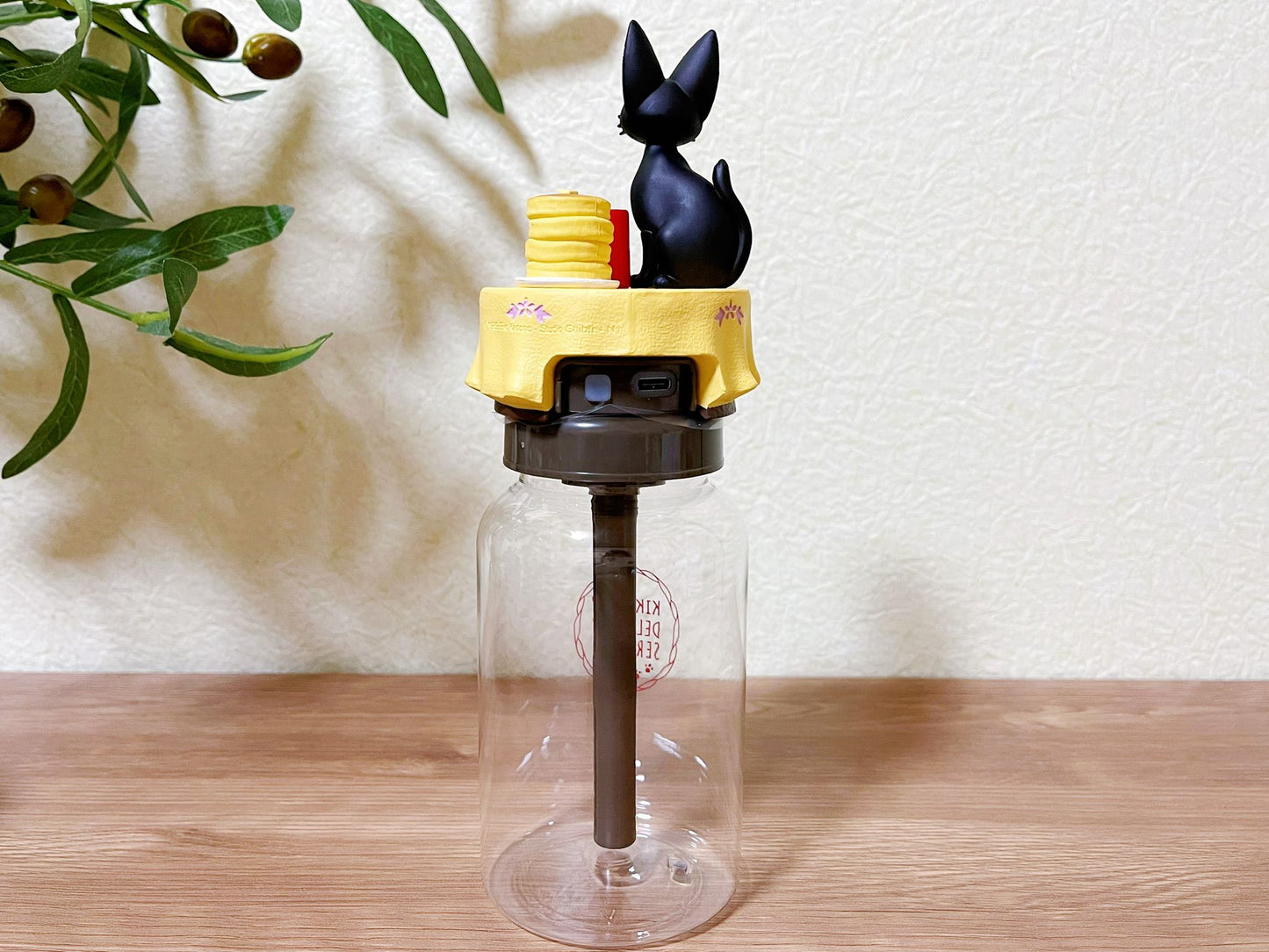 Original Ghibli Jiji Humidifier • Kikis Delivery Service Home Decor/Figure/Mister/Steamer/Figurine/Interior Replica • Studio Ghibli Gift