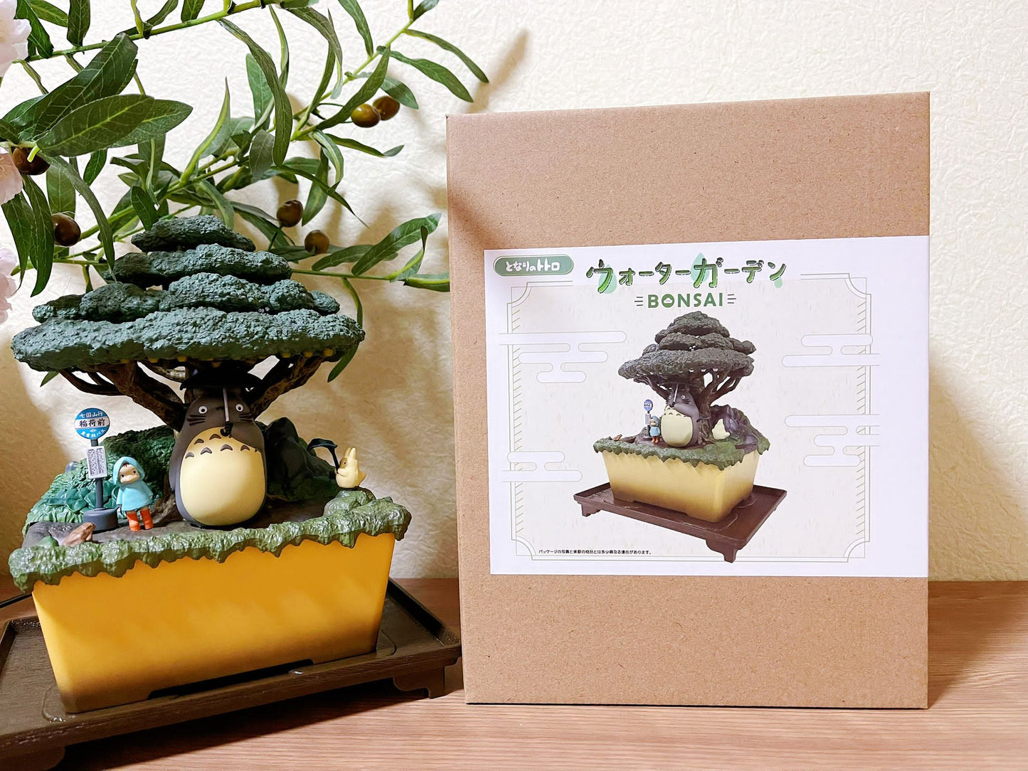 Original Ghibli Totoro Water Garden/Figure • My Neighbor Totoro Figurine/Statue/Replica/Home Decor/Interior Diorama • Studio Ghibli Gift