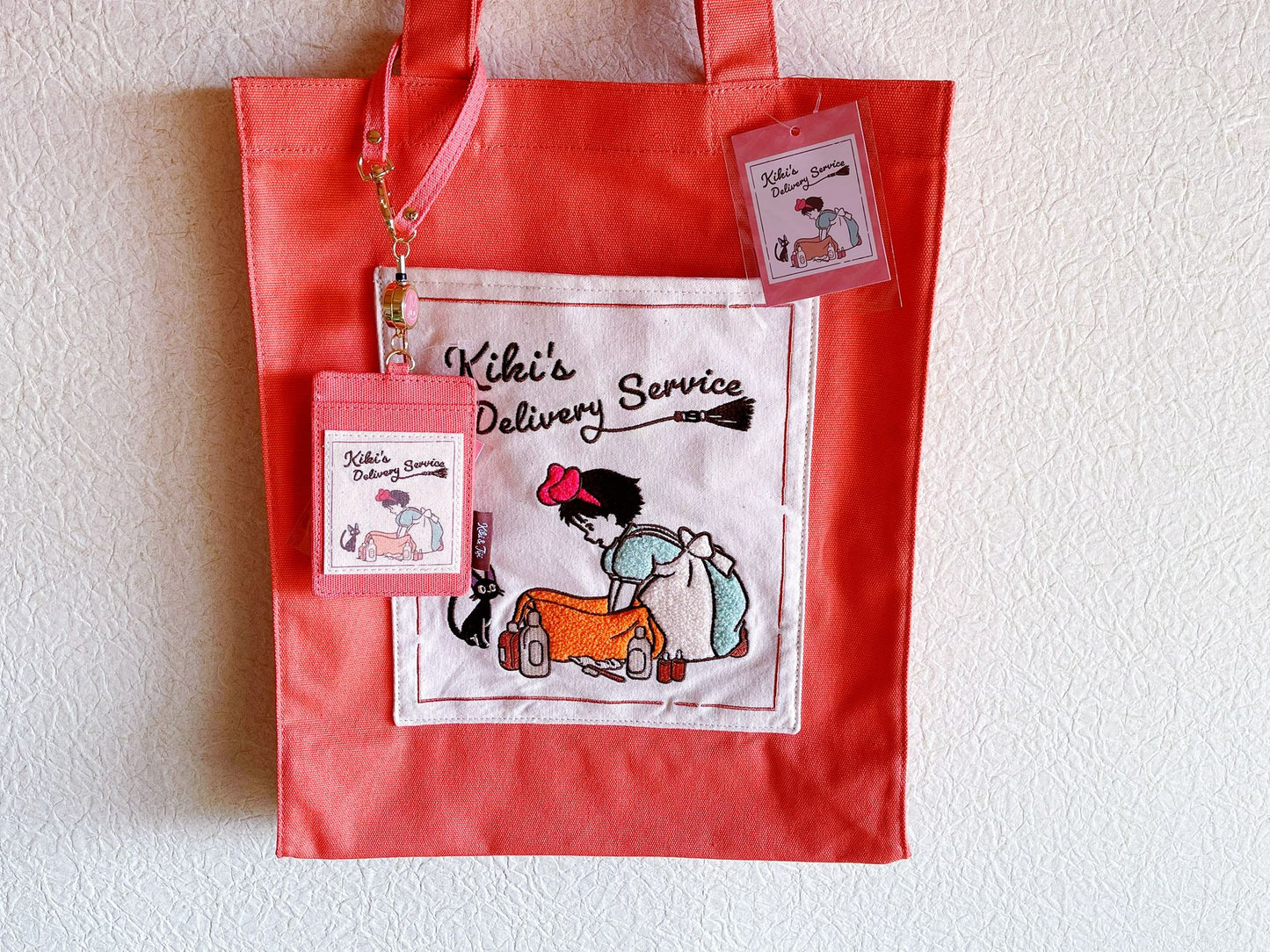 Original Ghibli Kiki Tote Bag/Card Case • Kikis Delivery Service Shoulder Bag/Shopper/Handbag/Hobo/Pass Case • Anime Studio Ghibli Gift