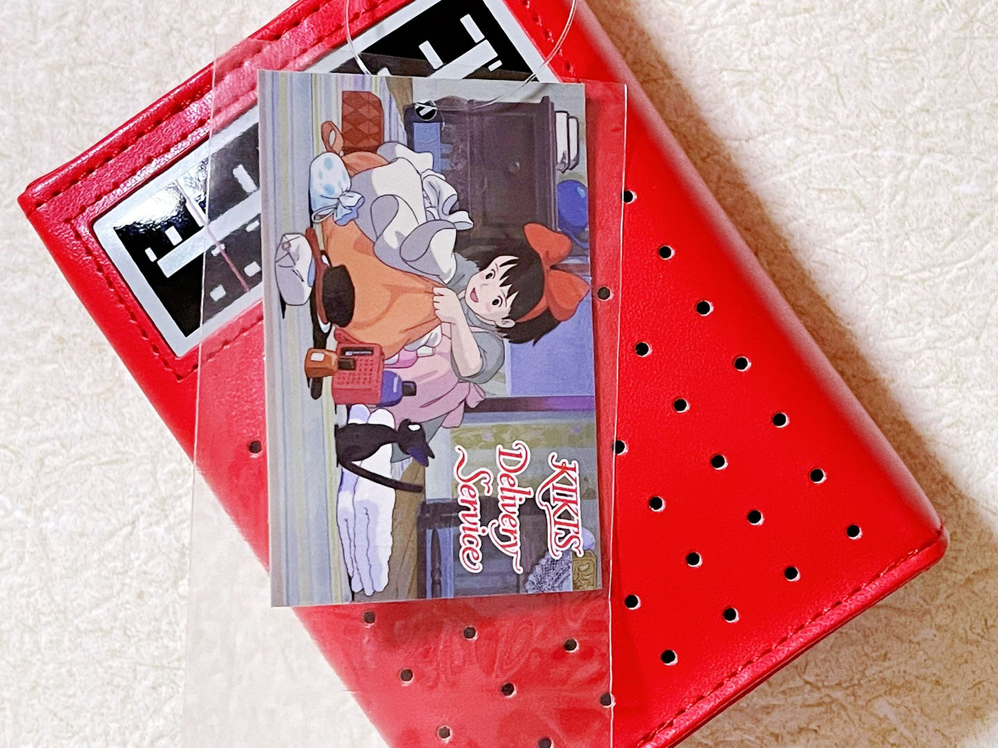 Original Ghibli Pouch/Clutch • Kikis Delivery Service Case/Cosmetic Bag/Wallet/Makeup Bag • Kiki's Radio Jiji Gigi Anime Ghibli Studio Gift