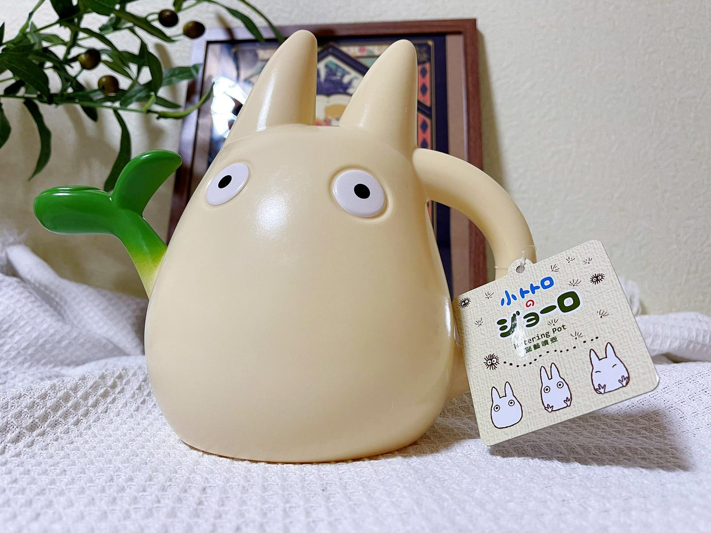 Original Ghibli Studio Small Totoro Watering Can • My Neighbor Totoro Vase/Holder/Stand/Replica/Home Decor • Gardening Anime Gift