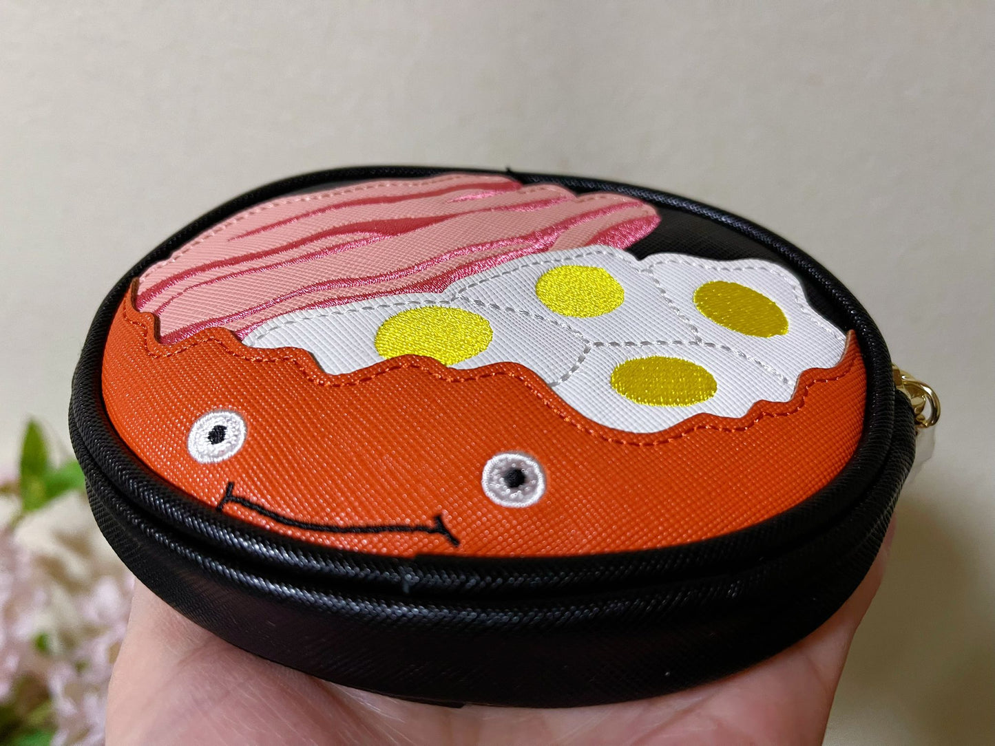 Original Ghibli Calcifer Pouch/Clutch • Howls Moving Castle Case/Cosmetic Bag/Wallet/Makeup Bag/Purse • Anime Ghibli Studio Gift