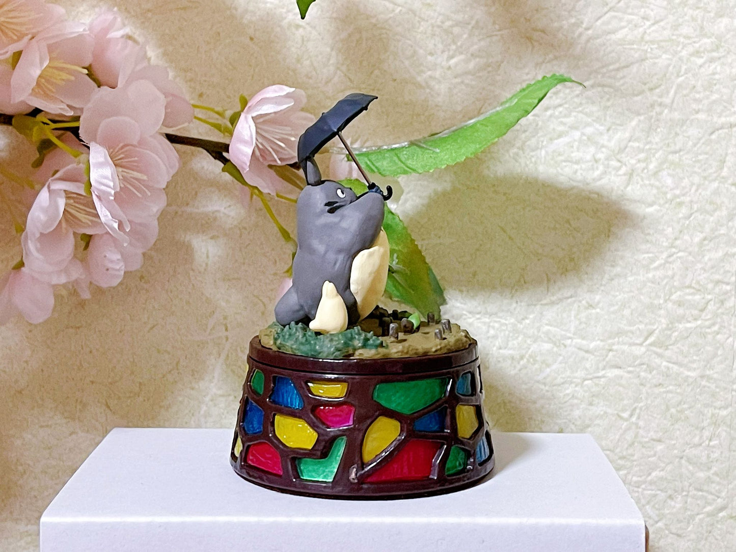 Original Ghibli Howl Figure/Jewelry Box • Howls Moving Castle Figurine/Statue/Replica/Interior Decor/Diorama • Stained Glass Design Gift