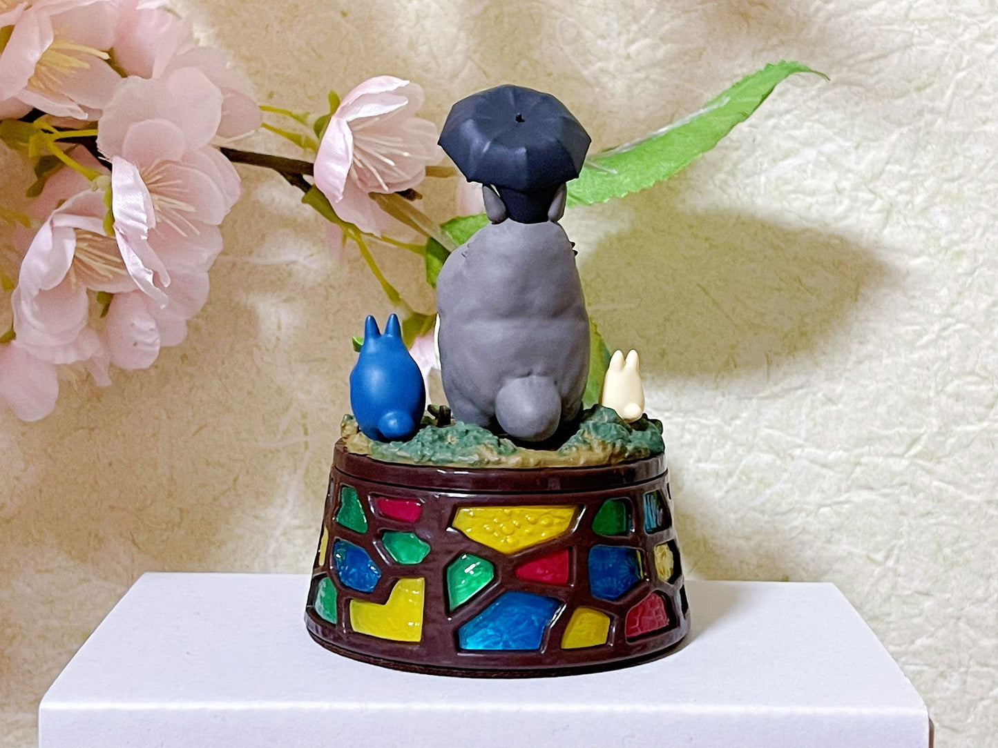 Original Ghibli Howl Figure/Jewelry Box • Howls Moving Castle Figurine/Statue/Replica/Interior Decor/Diorama • Stained Glass Design Gift