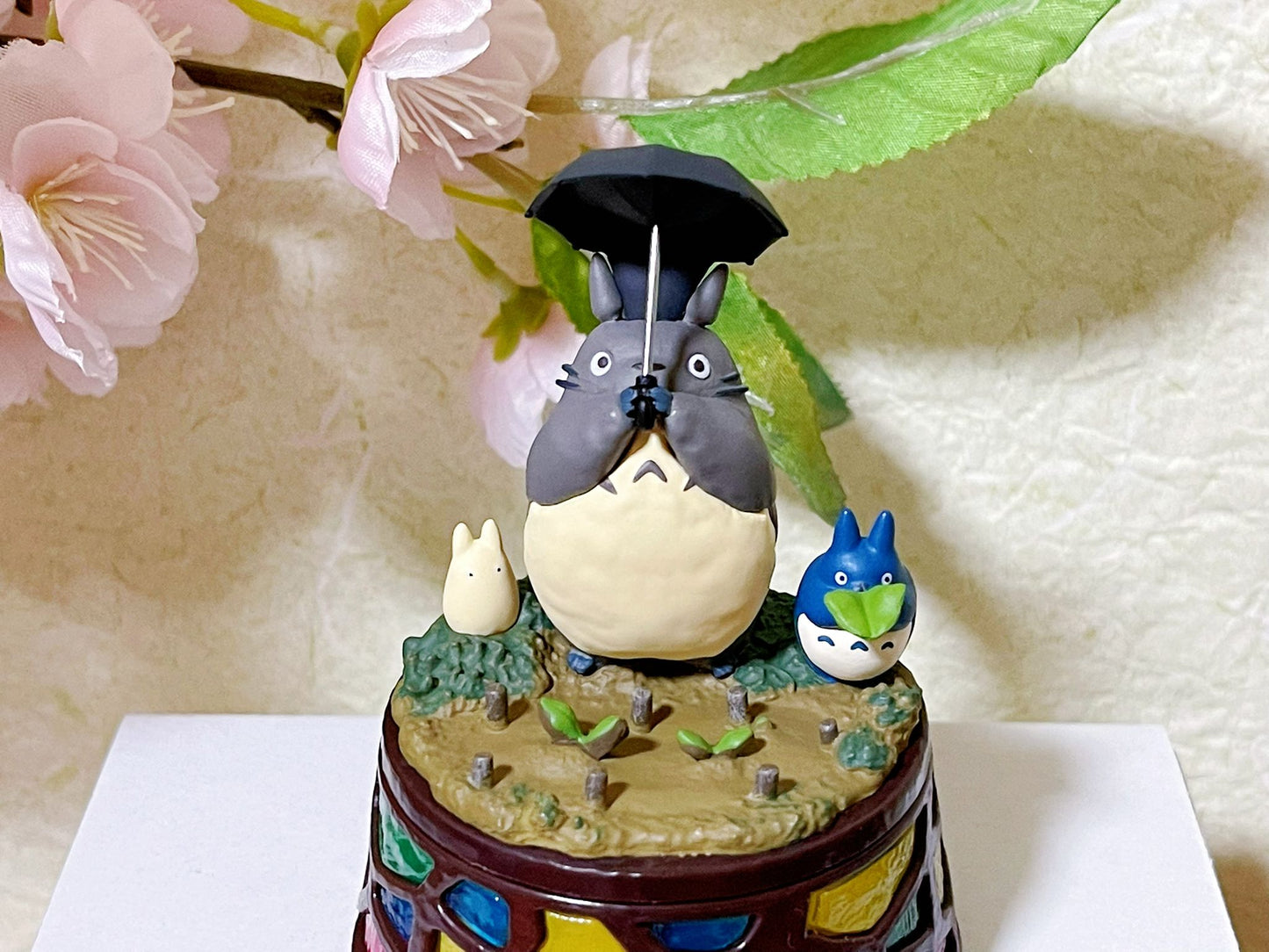 Original Ghibli Howl Figure/Jewelry Box • Howls Moving Castle Figurine/Statue/Replica/Interior Decor/Diorama • Stained Glass Design Gift