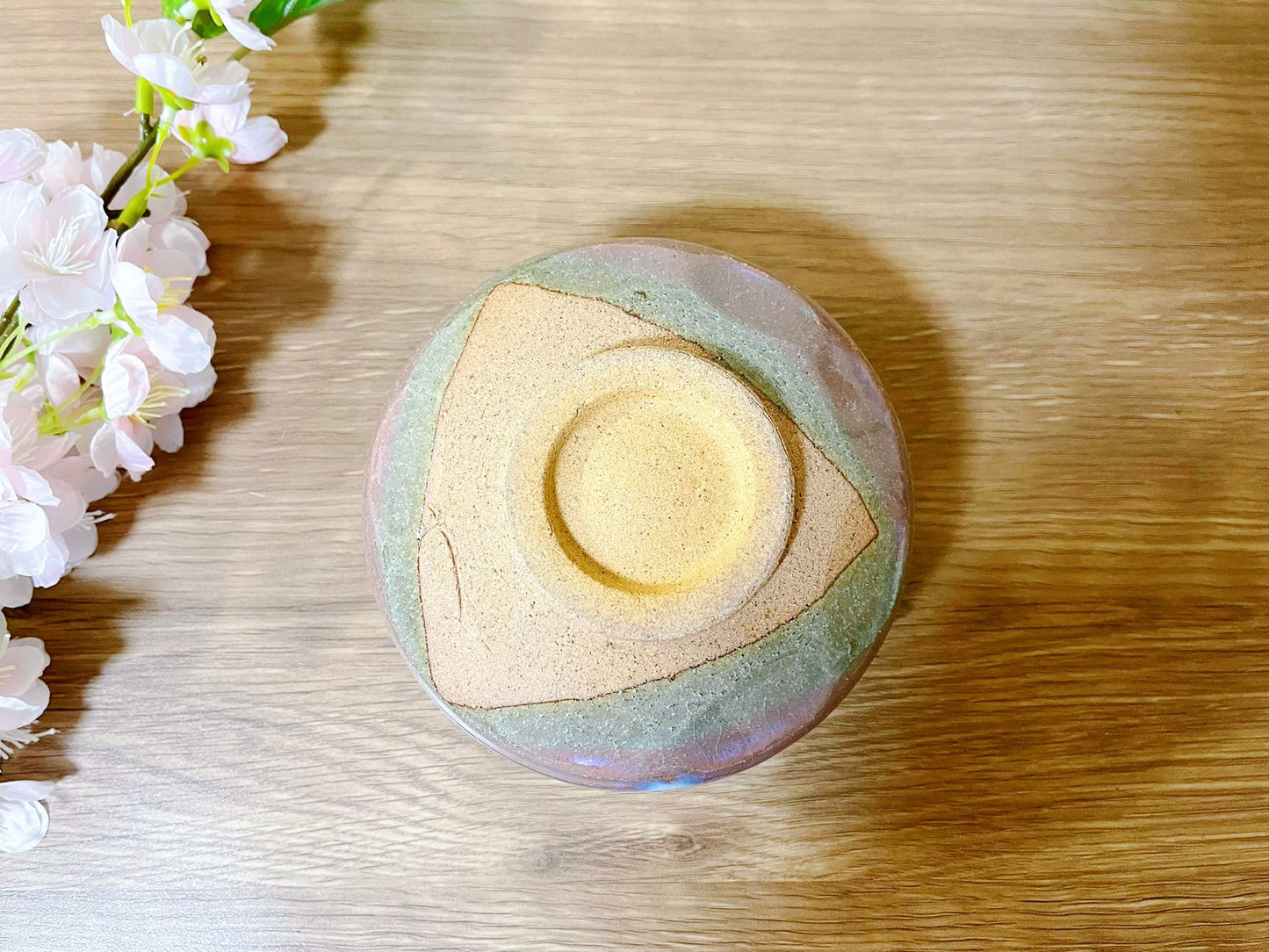 Powdered Blush Pink Wabi-Sabi Ceramic Ceremonial Matcha Bowl - Handmade in Japan | Pink & Lilac Ombre Japanese Chawan Tea Ceremony Essential